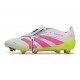 Adidas Predator Elite Fold-over Tongue FG Vit Rosa Gul