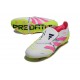 Adidas Predator Elite Fold-over Tongue FG Vit Rosa Gul