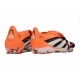 Adidas Predator Elite Fold-over Tongue FG Svart Vit Orange