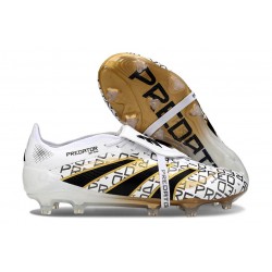 Adidas Predator Elite FT 2025 FG Vit Svart Guld