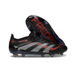 Fotbollsskor adidas Predator Elite FG Svart Grå Röd 