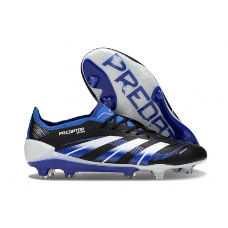 Fotbollsskor adidas Predator Elite FG Svart Blå Vit
