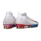 Nike Air Zoom Mercurial Superfly 10 Elite FG Vit Blå Röd