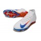 Nike Air Zoom Mercurial Superfly 10 Elite FG Vit Blå Röd