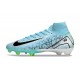 Nike Air Zoom Mercurial Superfly 10 Elite FG Grön Svart Vit 