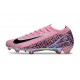 Nike Air Zoom Mercurial Vapor 16 Elite FG Rosa Svart