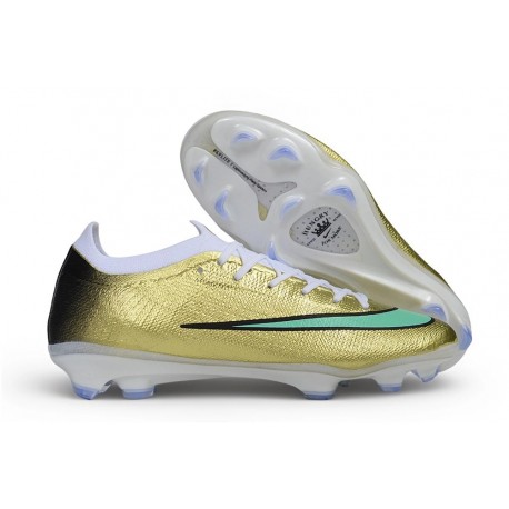 Fotbollsskorna Nike Zoom Mercurial Vapor XVII Elite FG Guld Grön