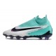 Nike Phantom GX Elite DF FG Peak Ready - Turkos Svart Fuchsia Dream Vit