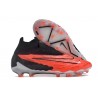 Nike Phantom GX Elite DF FG Ready - Röd Svart Vit